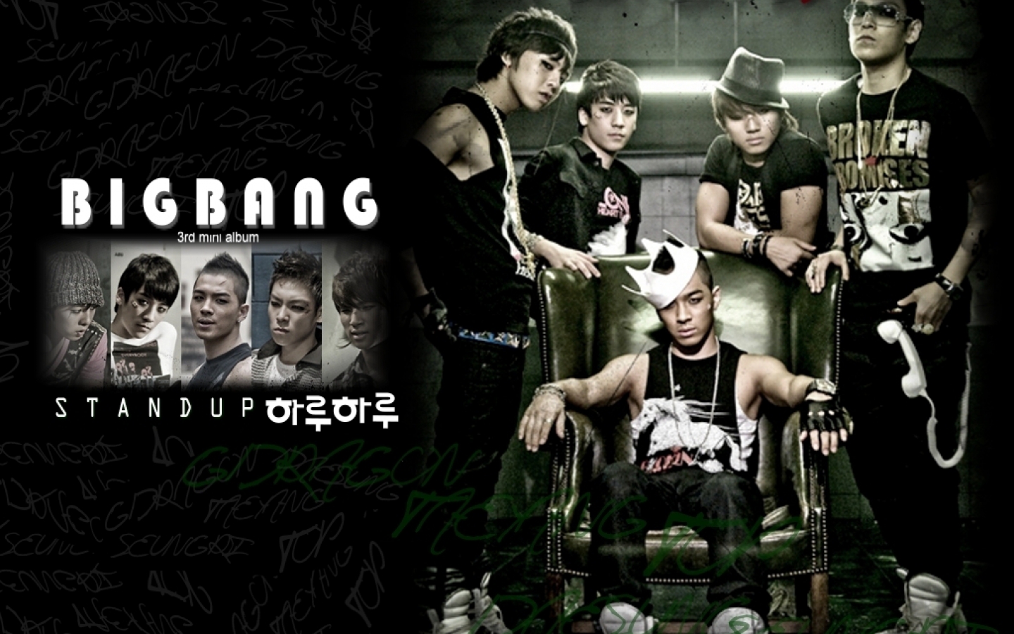 Bigbang 壁紙2枚追加 Bigbang Wallpaper 壁紙